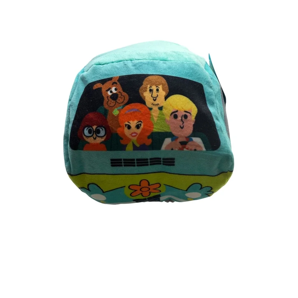 BARK Scooby-Doo The Mystery Machine Plush Squeaky Crinkle Dog Toy New